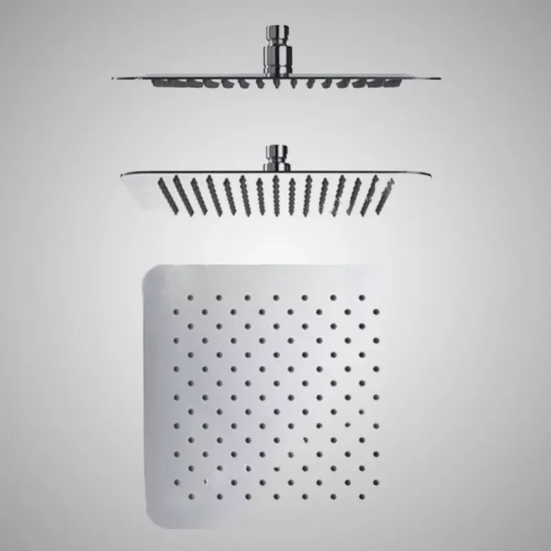 12" Extra-Thin Square Rainfall Shower Head