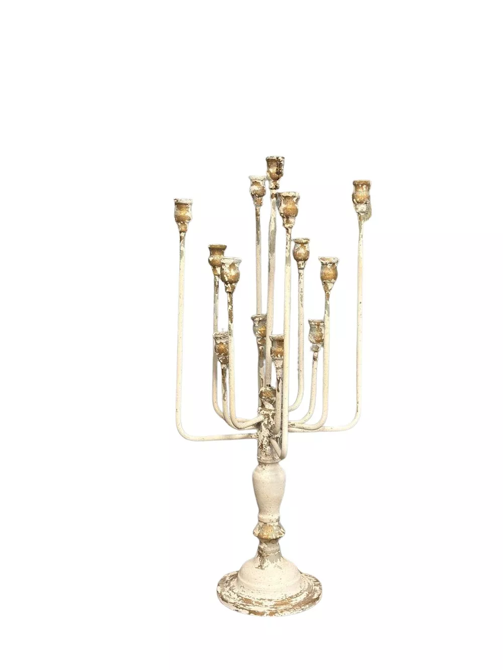13-Candle Iron Candelabra