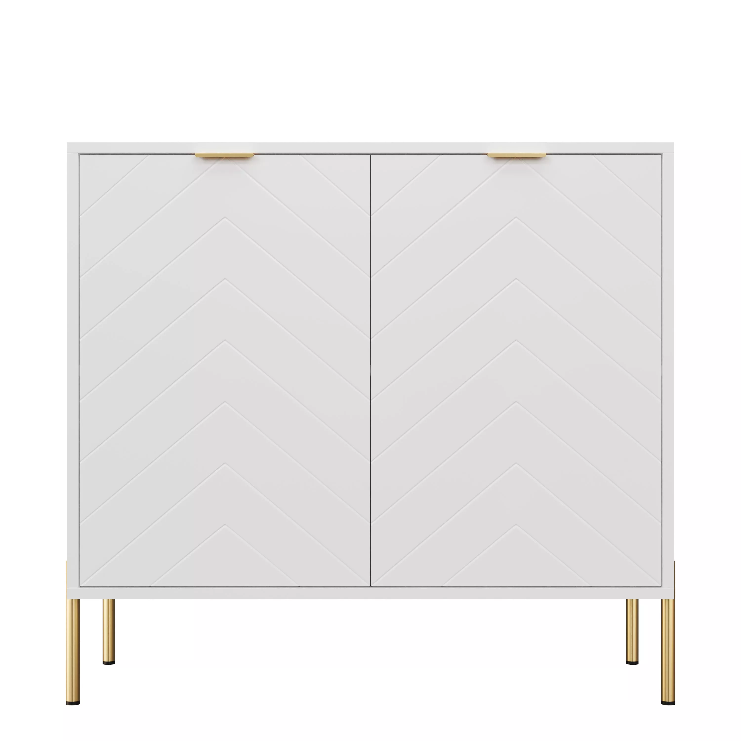 2-Door Accent Cabinet Storage Cabinet