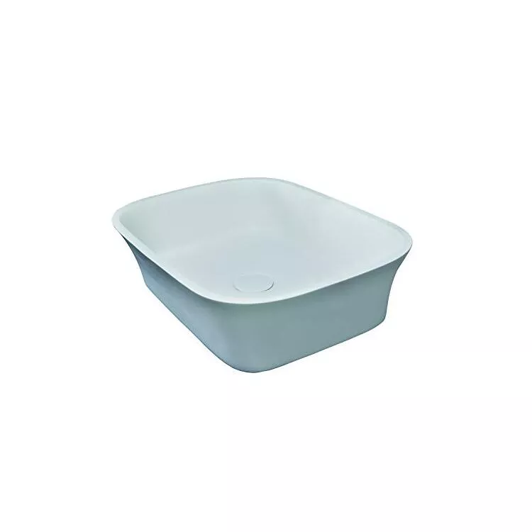 22 Rectangular Poly-Resin Above Counter Basin - Barclay Products