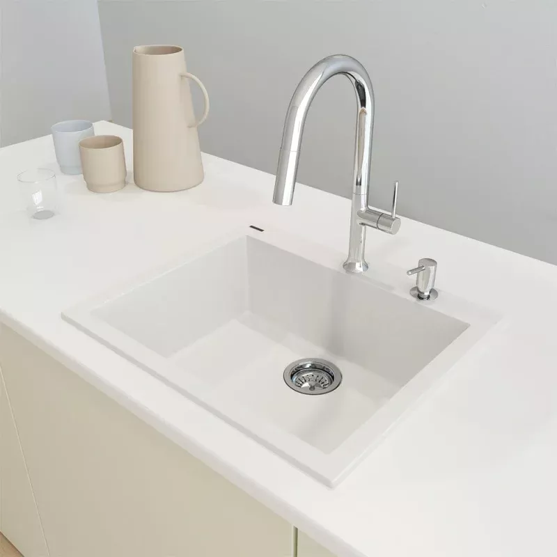 24" Aran Granite Composite Sink