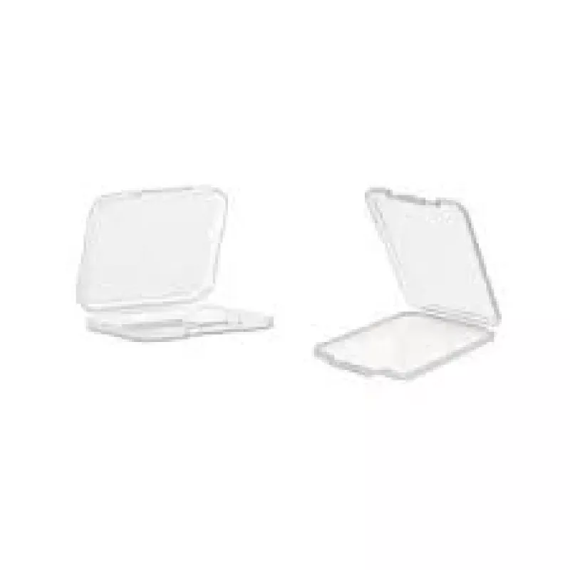 4.5mm Clear Slim Shatter Container SD Card Case (100 Count)