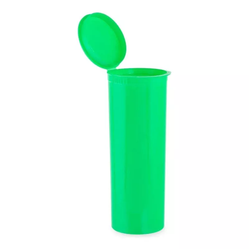 60 Dram Pop Top Vial - 1/2 Oz - Green - (75 Count)