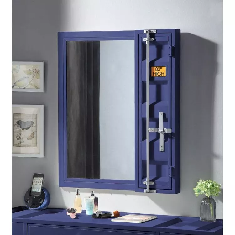 ACME Blue Vanity Mirror - Cargo