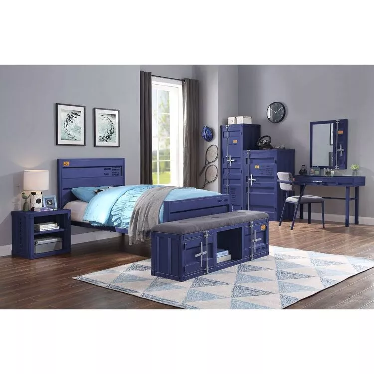 ACME Cargo Twin Bed - Blue Kids' Bed Frame