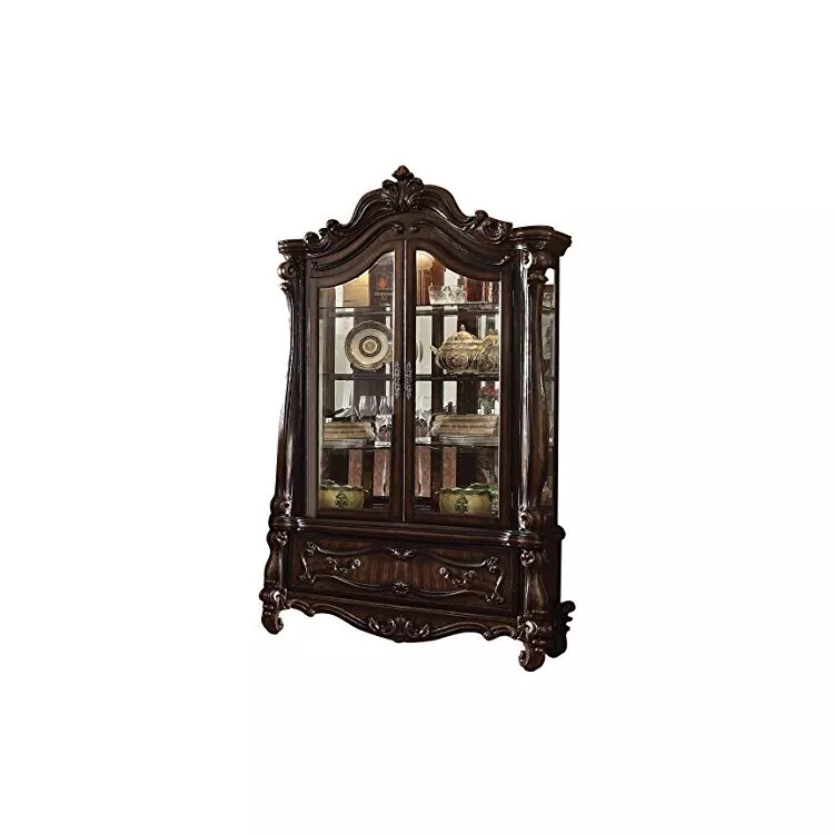 ACME Curio Cabinet - Versailles - Cherry Oak