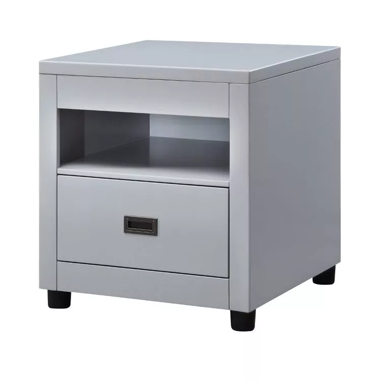 ACME Eleanor End Table - Dove Gray