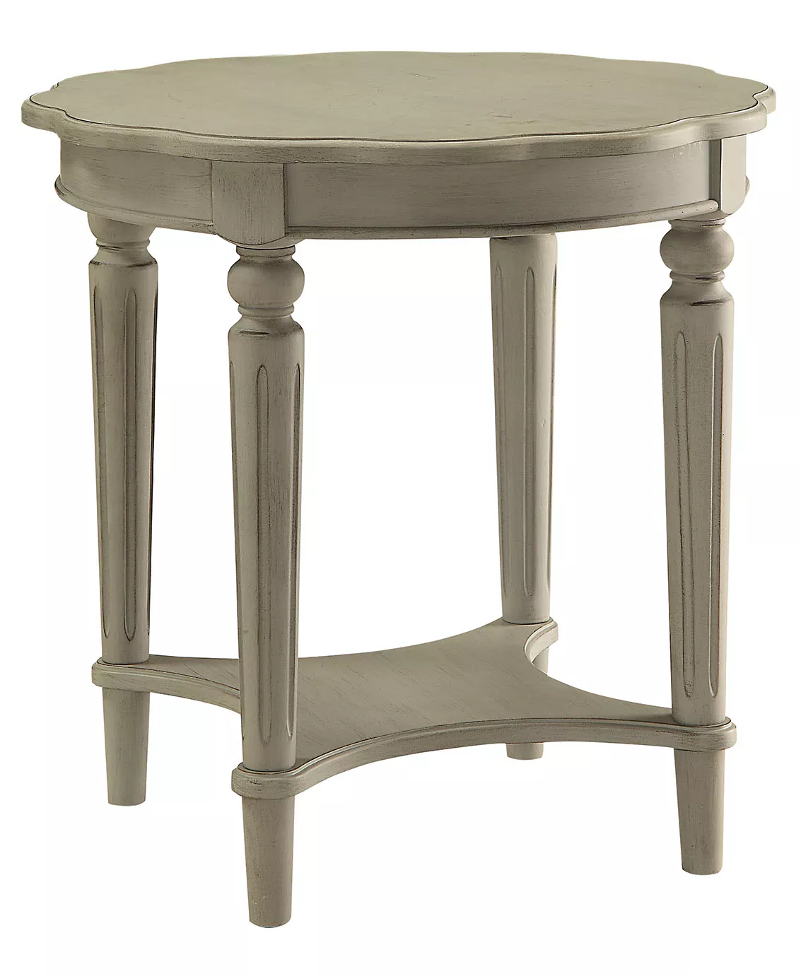 ACME Fordon End Table, Antique Slate