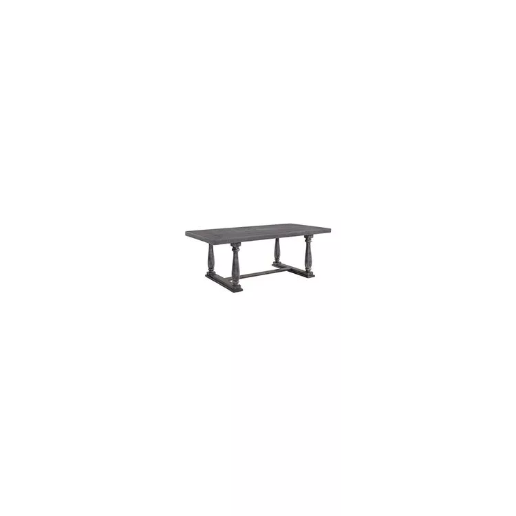 ACME Gray Oak Dining Table - Bernard
