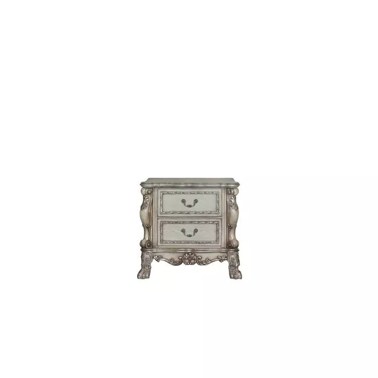 ACME Vintage Bone White Nightstand - Dresden