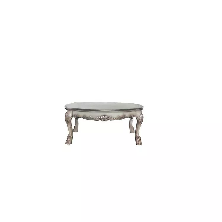 ACME Vintage Bone White Round Coffee Table - Dresden