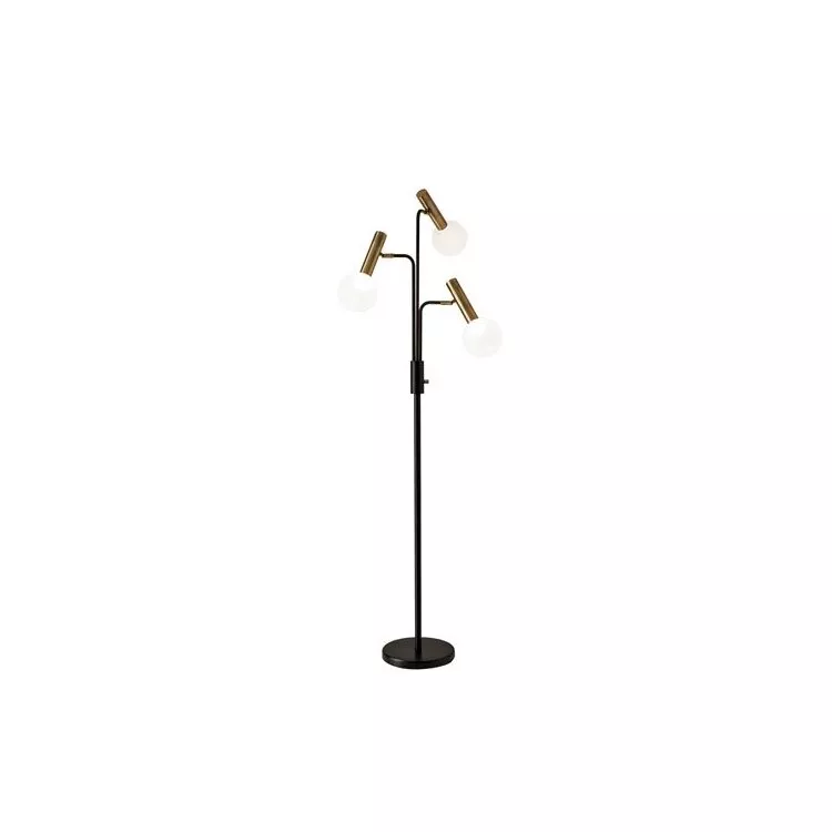 Adesso 3-Arm LED Floor Lamp - Sinclair Modern Lighting
