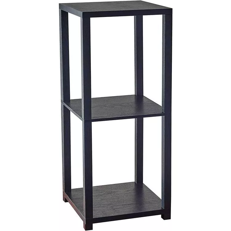 Adesso Black Pedestal Table Lawrence Short