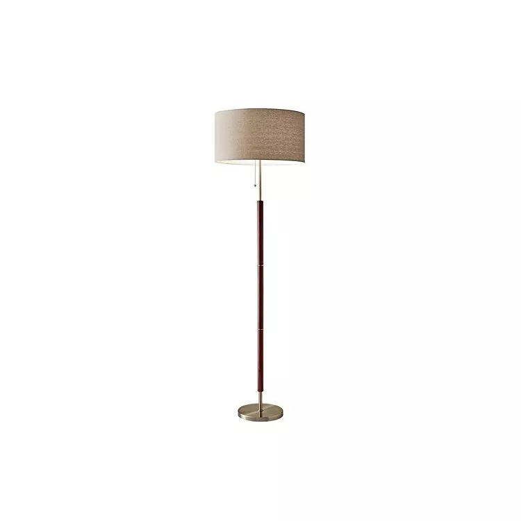 Adesso Hamilton Floor Lamp - Elegant Reading Light
