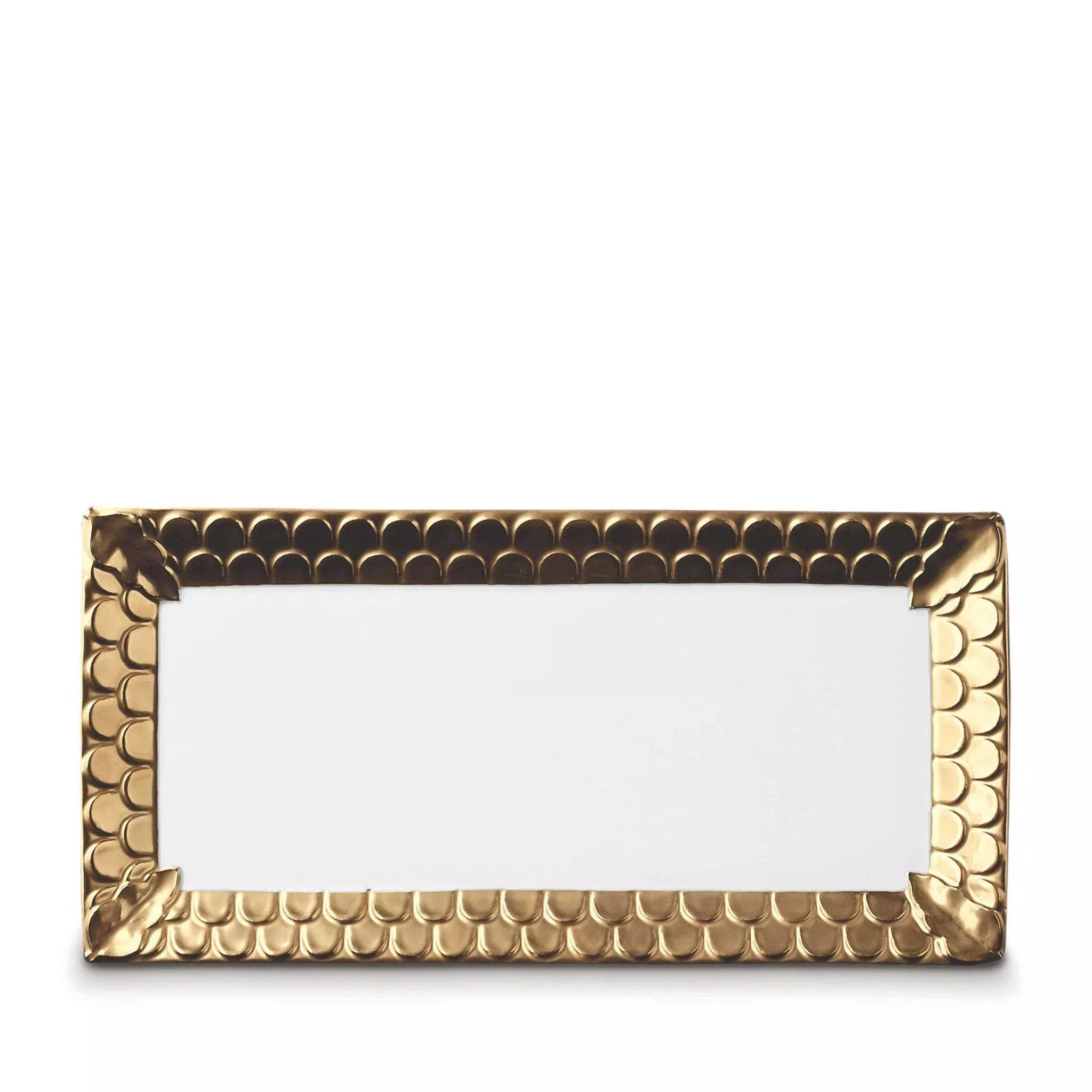 Aegean Gold Rectangular Platter by L'Objet