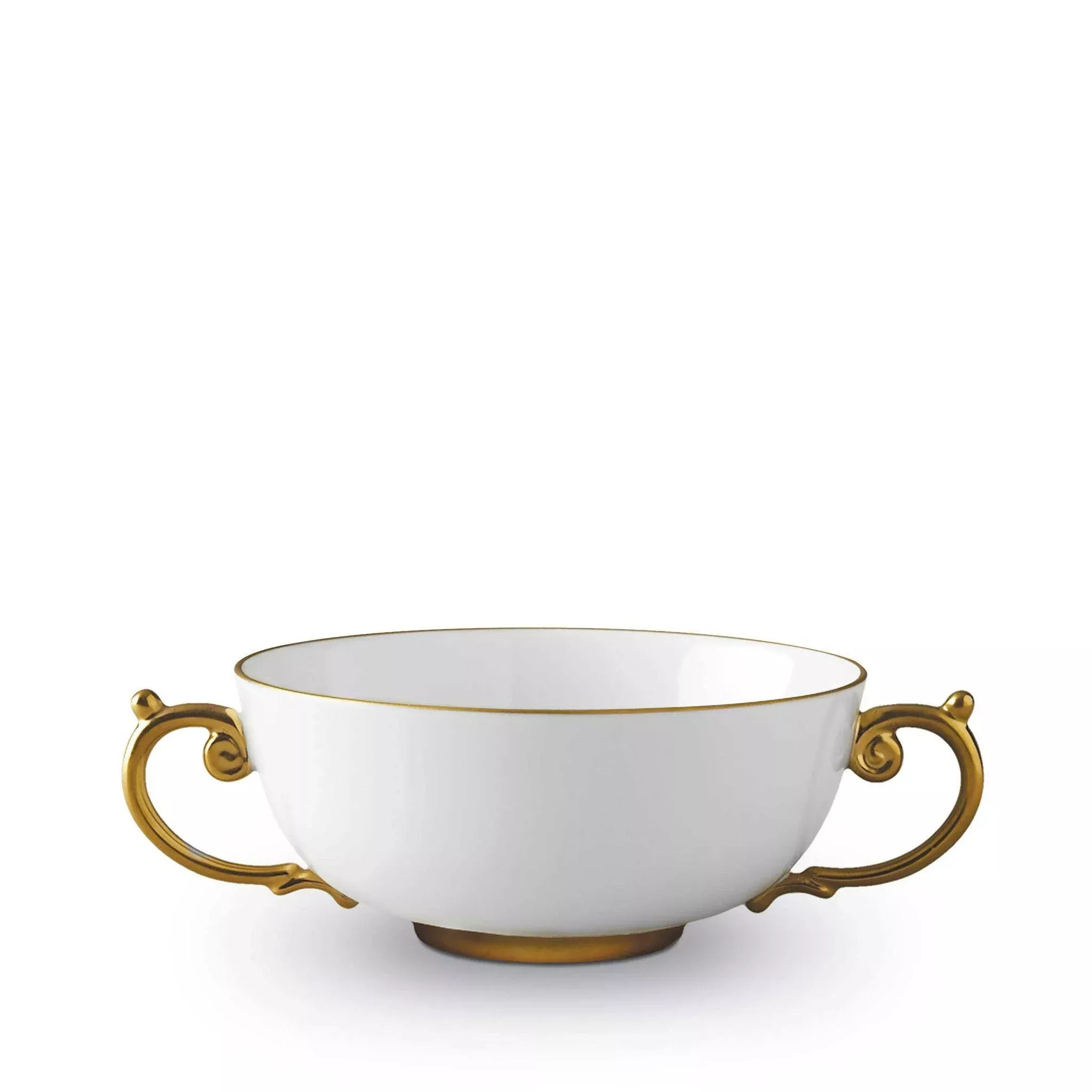 Aegean Gold Soup Bowl by L'Objet