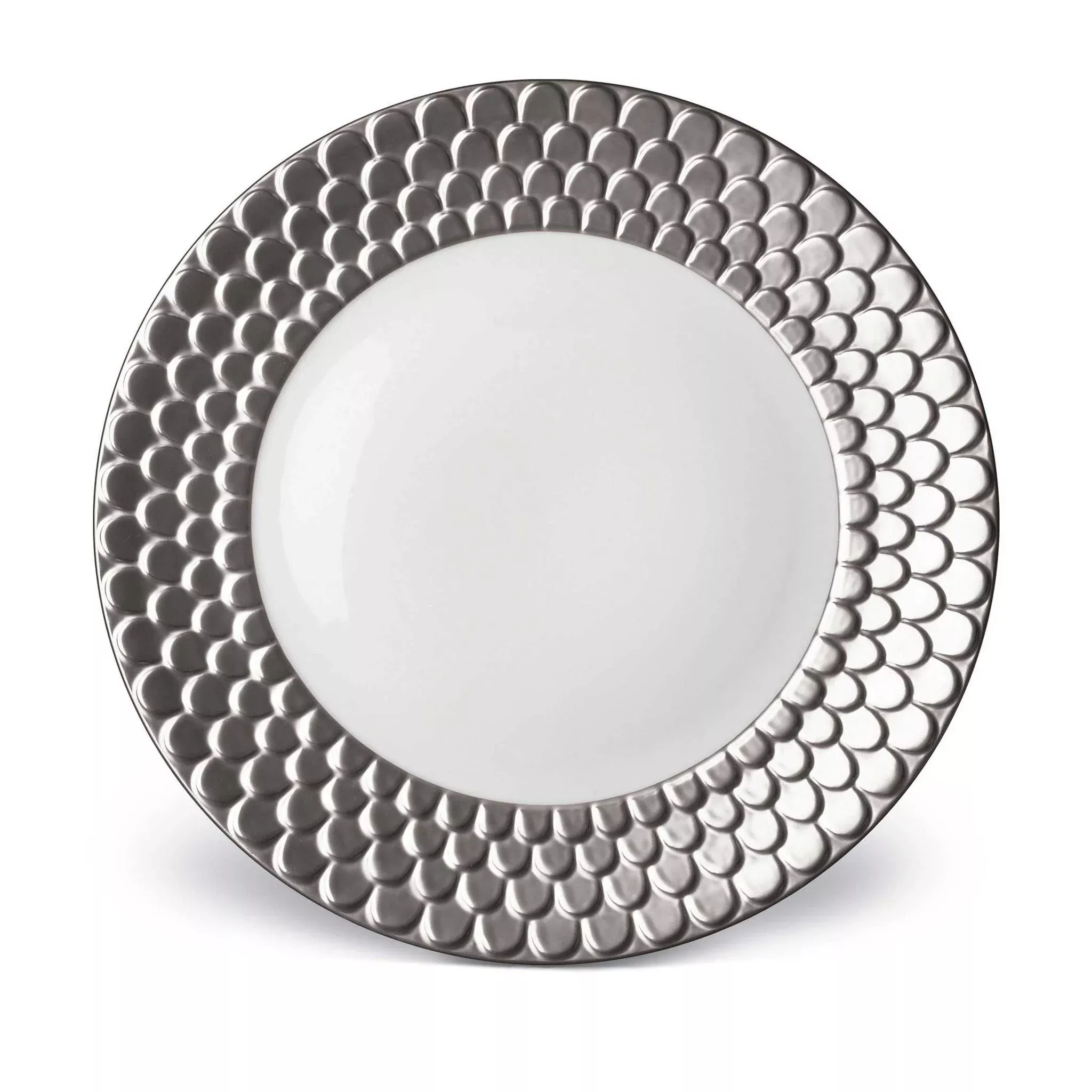 Aegean Platinum Charger by L'Objet