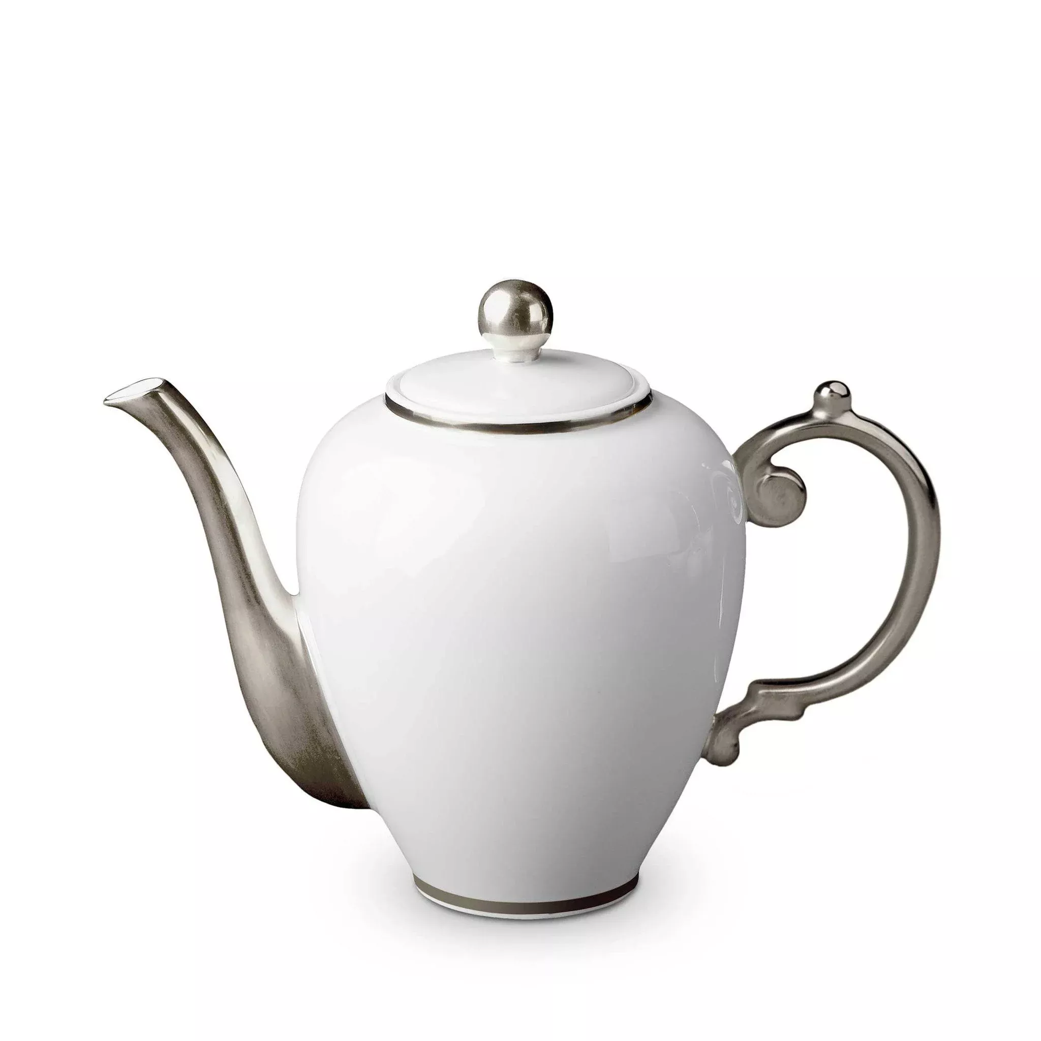 Aegean Platinum Coffee Pot by L'Objet
