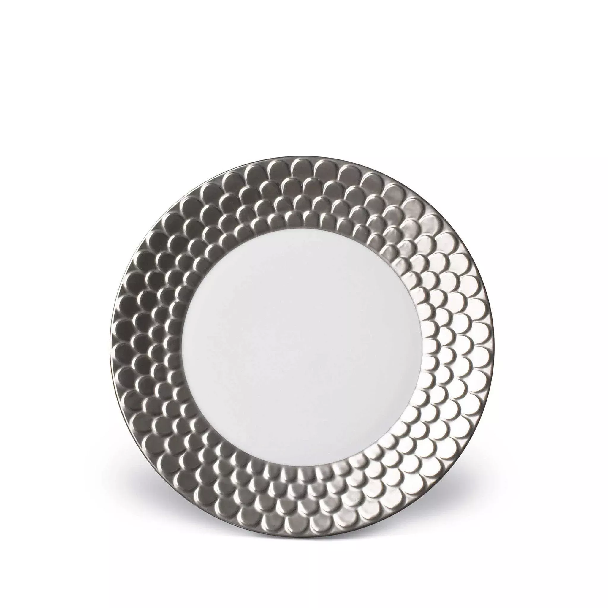 Aegean Platinum Dessert Plate by L'Objet