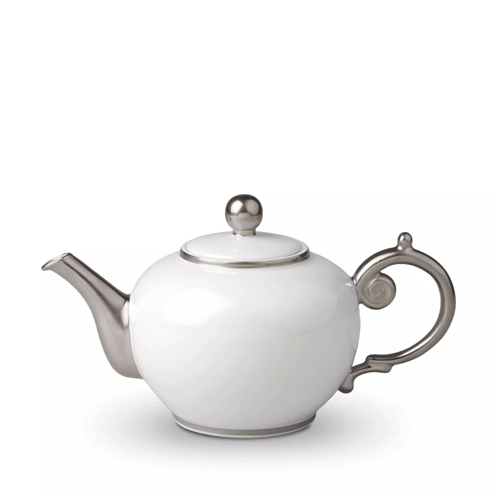 Aegean Platinum Teapot by L'Objet