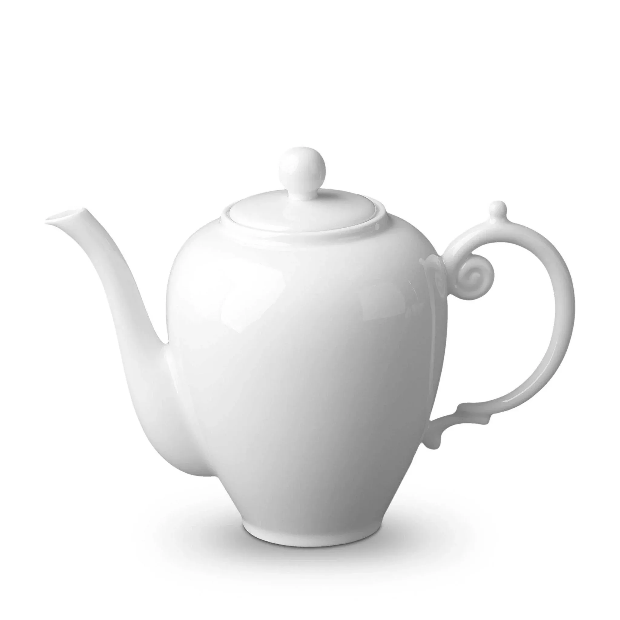 Aegean White Coffee Pot by L'Objet