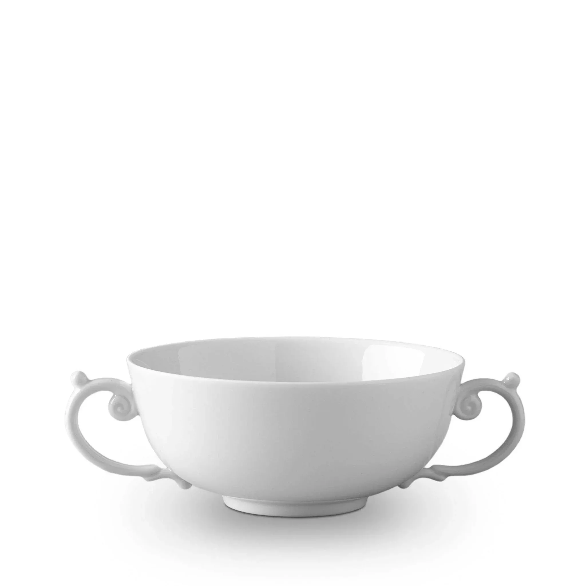 Aegean White Soup Bowl by L'Objet