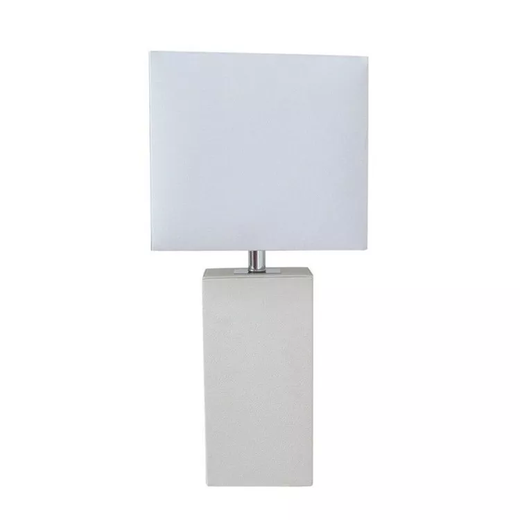 All the Rages Modern Leather Table Lamp