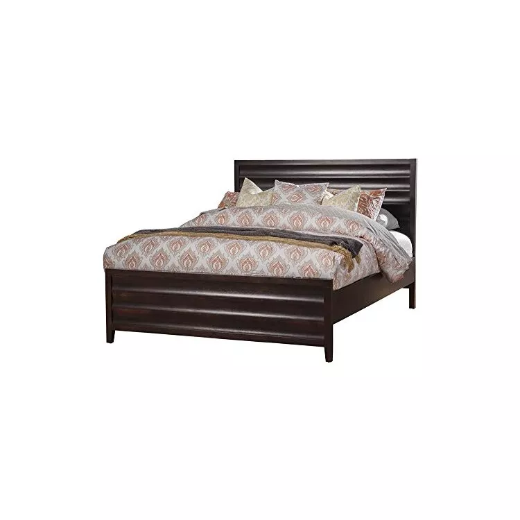 Alpine Furniture Queen Panel Bed - Legacy Collection