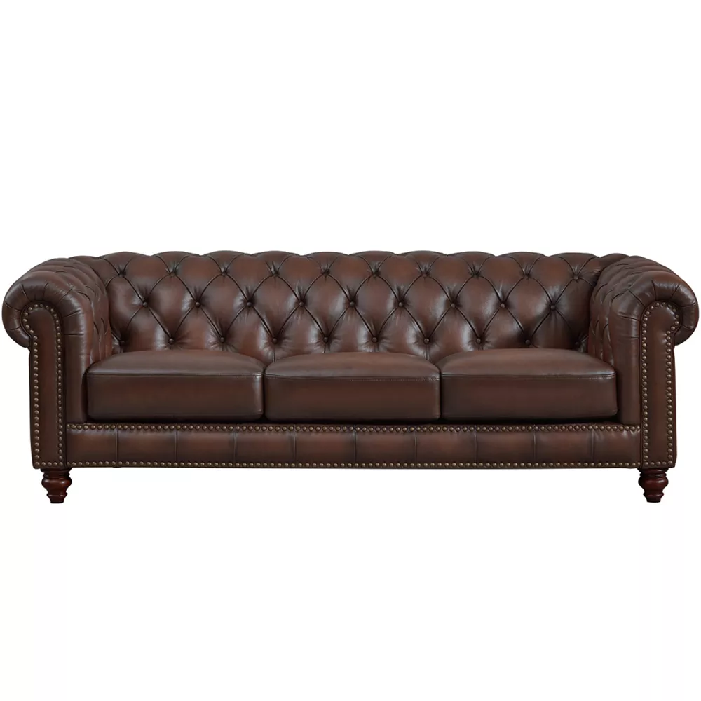 Alton Bay Top Grain Leather Sofa