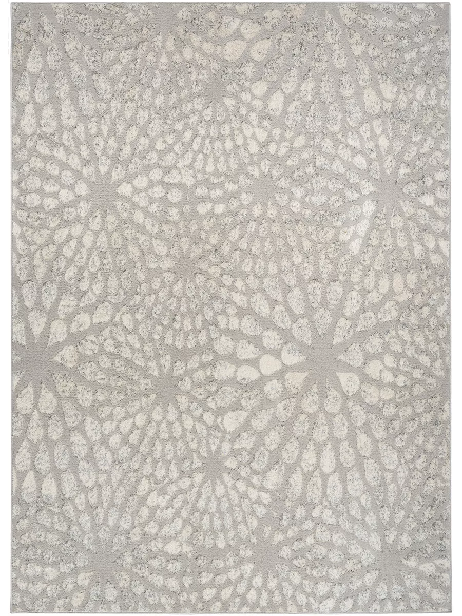 Ambiance AMI02 Gray/Silver 3'11" x 5'11" Rug