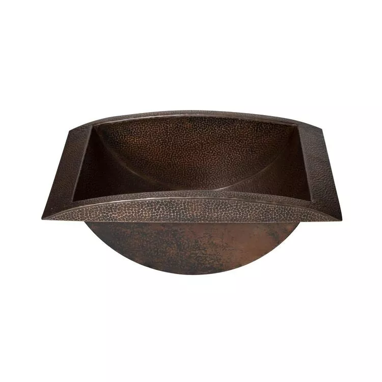 Ambiente Home Decor Copper Bathroom Sink - 20" Rectangular Apron Front