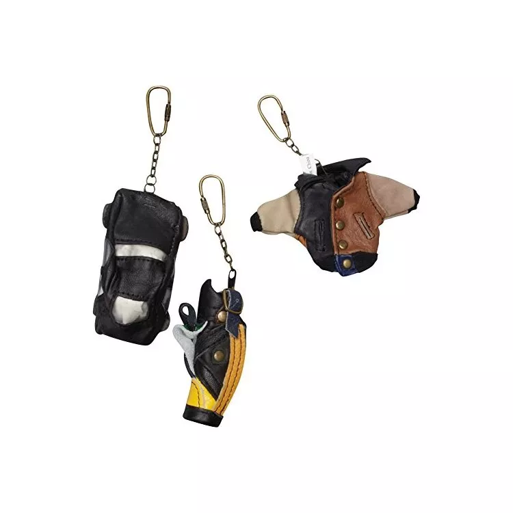 Amerileather Leather Keychains - 36 Pack - Bulk Set