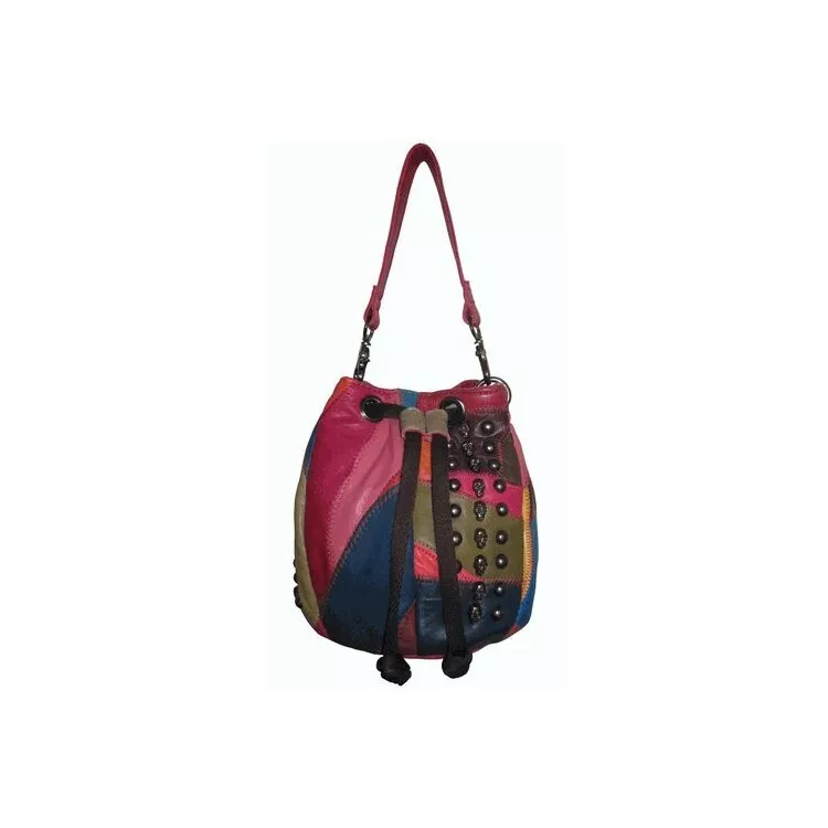 Amerileather Mini Purse - Patchwork Handbag for Women