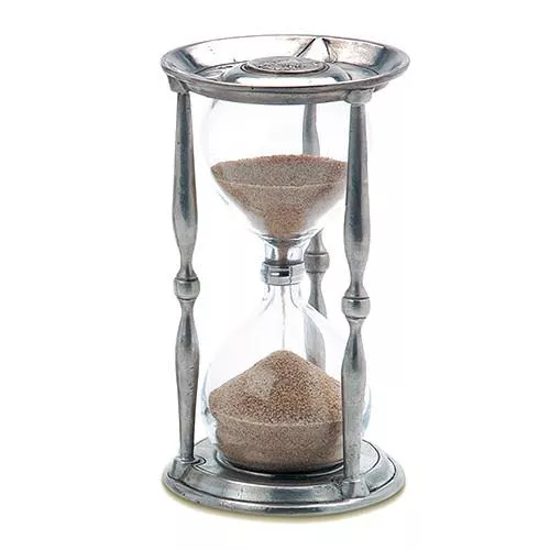 Ancient Coin Hourglass by Match Pewter