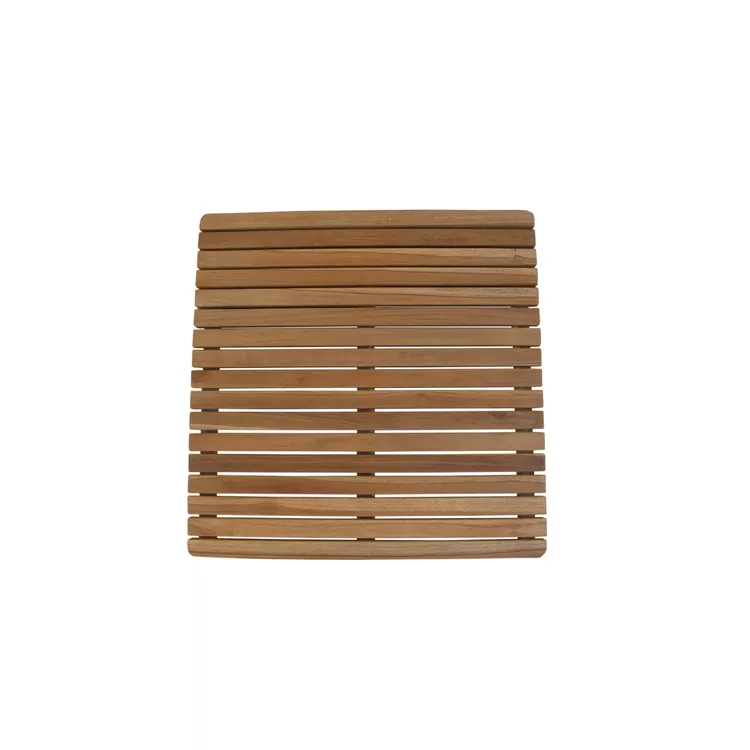Anderson Teak Teak Shower Mat Square Bath Mat