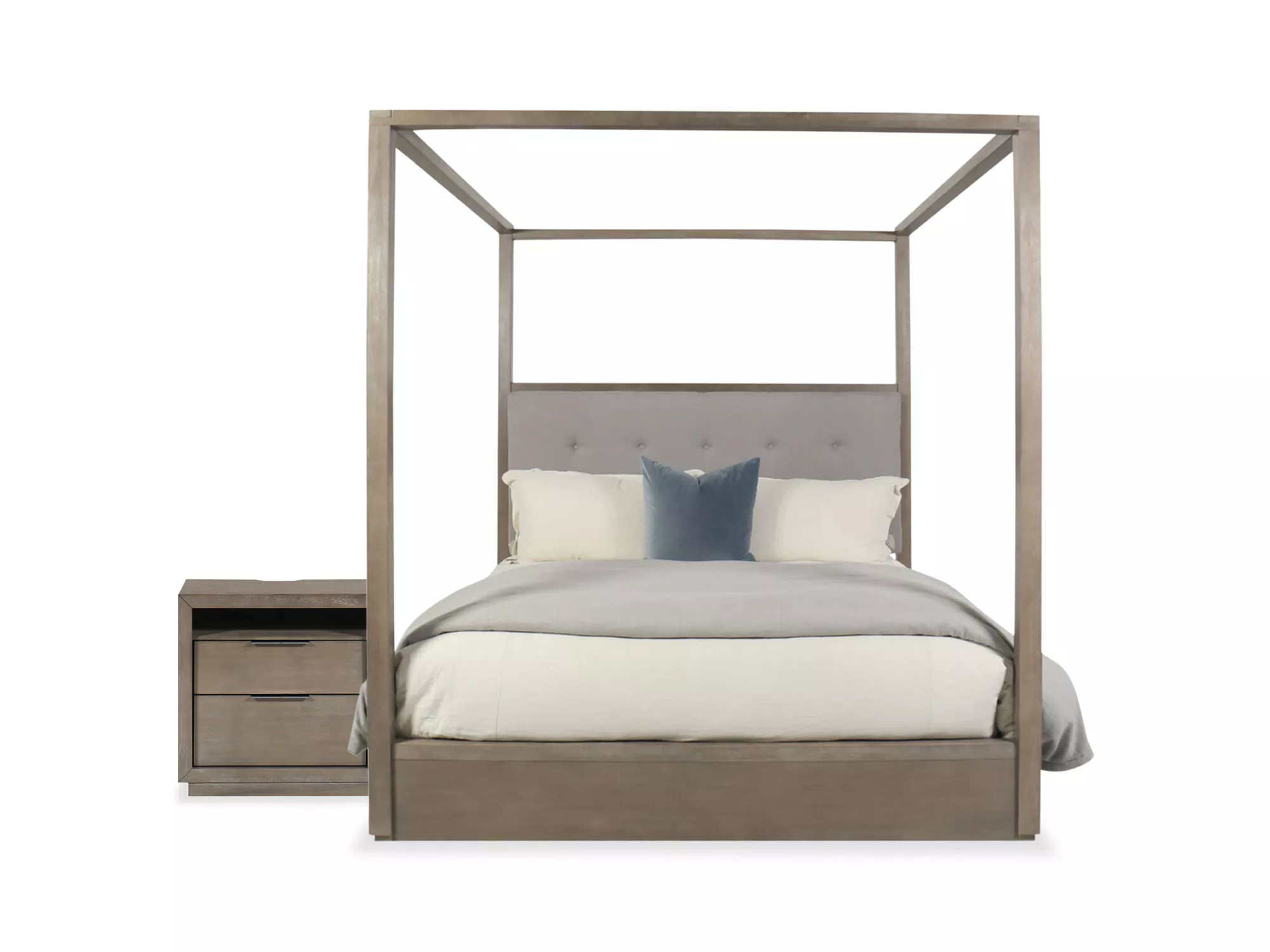 Arcadia 2-Piece King Canopy Bedroom Set