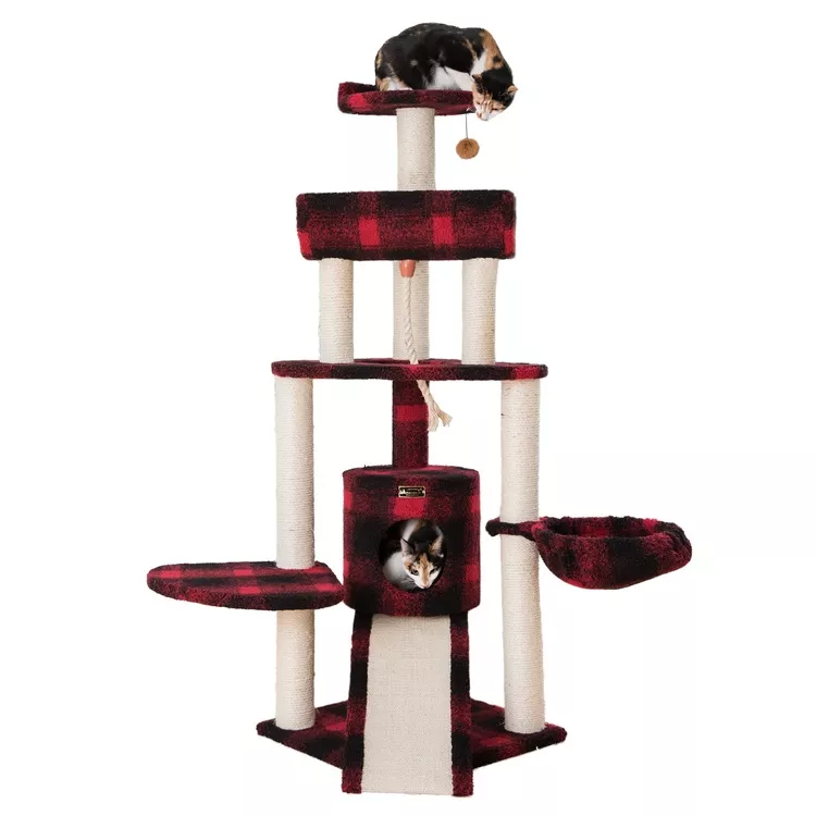 Armarkat Cat Tree - 4 Level Condo & Perches