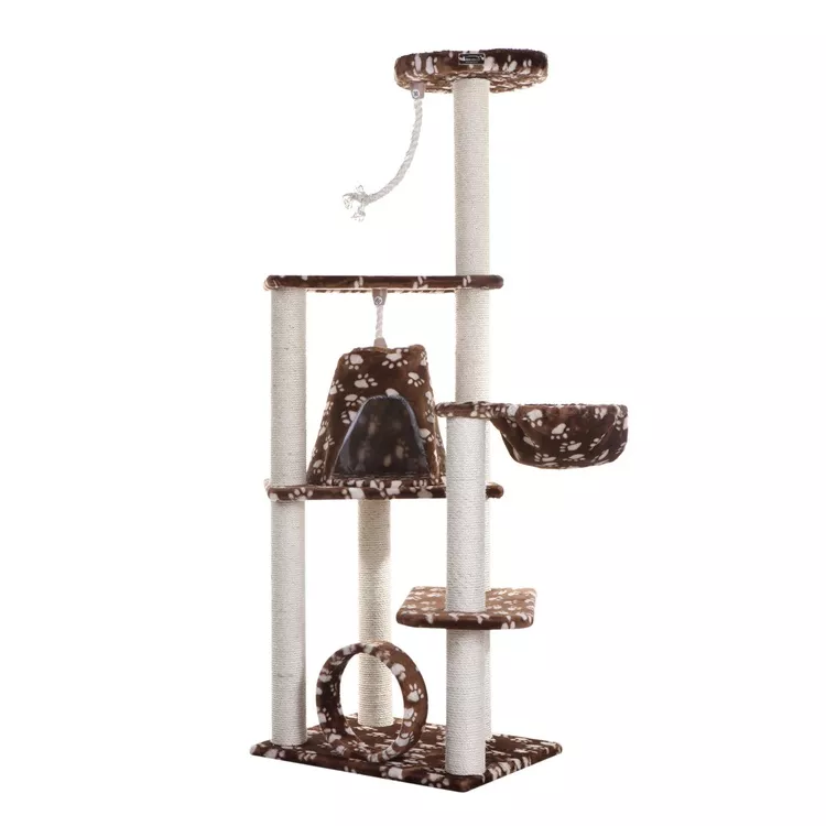 Armarkat Cat Tree with Hammock & Sisal Post -