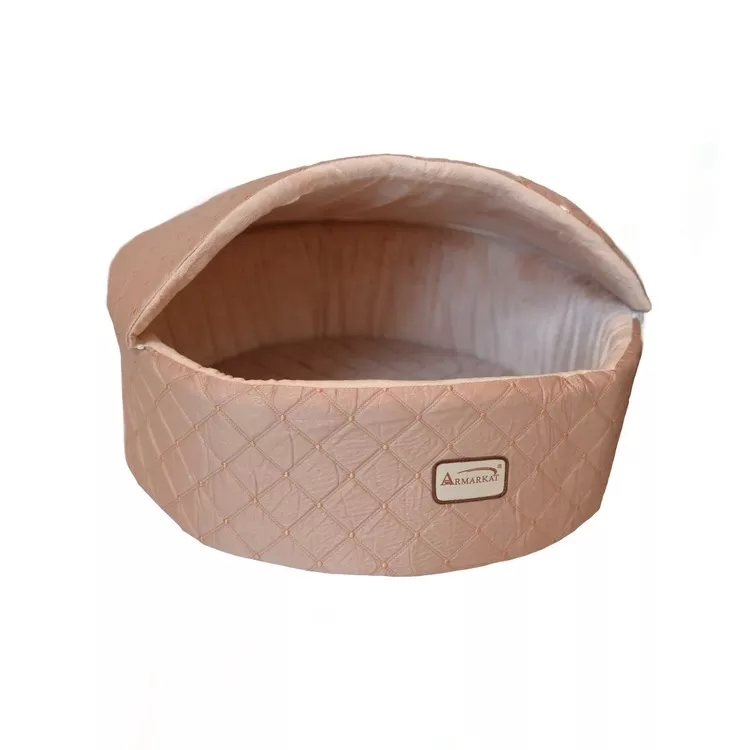 Armarkat Cozy Cat Cave Bed - Soft & Collapsible Design