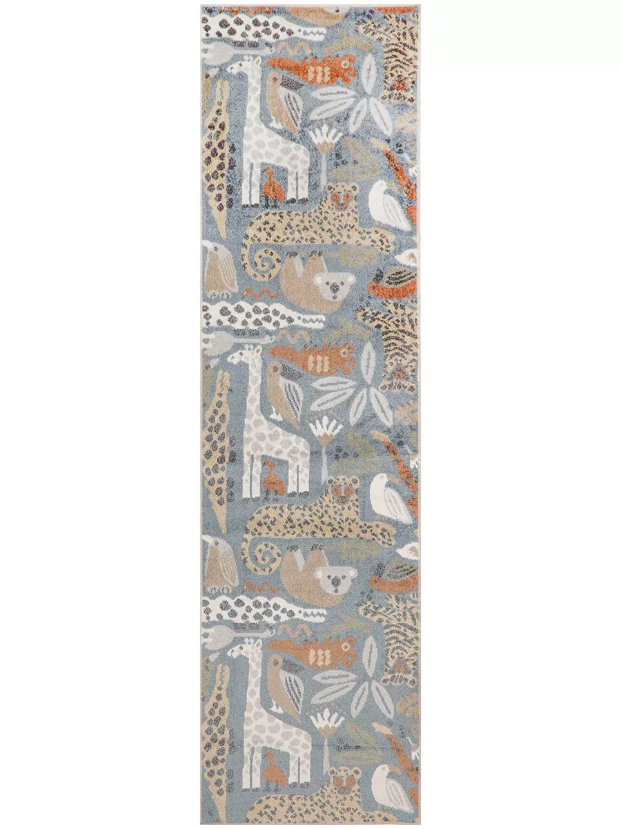 Astra Machine Washable ASW01 Multicolor 2' x 6' Rug