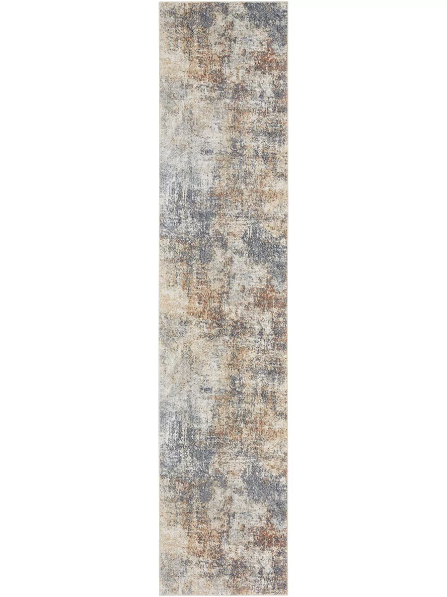 Astra Machine Washable ASW07 Multicolor 2' x 6' Rug