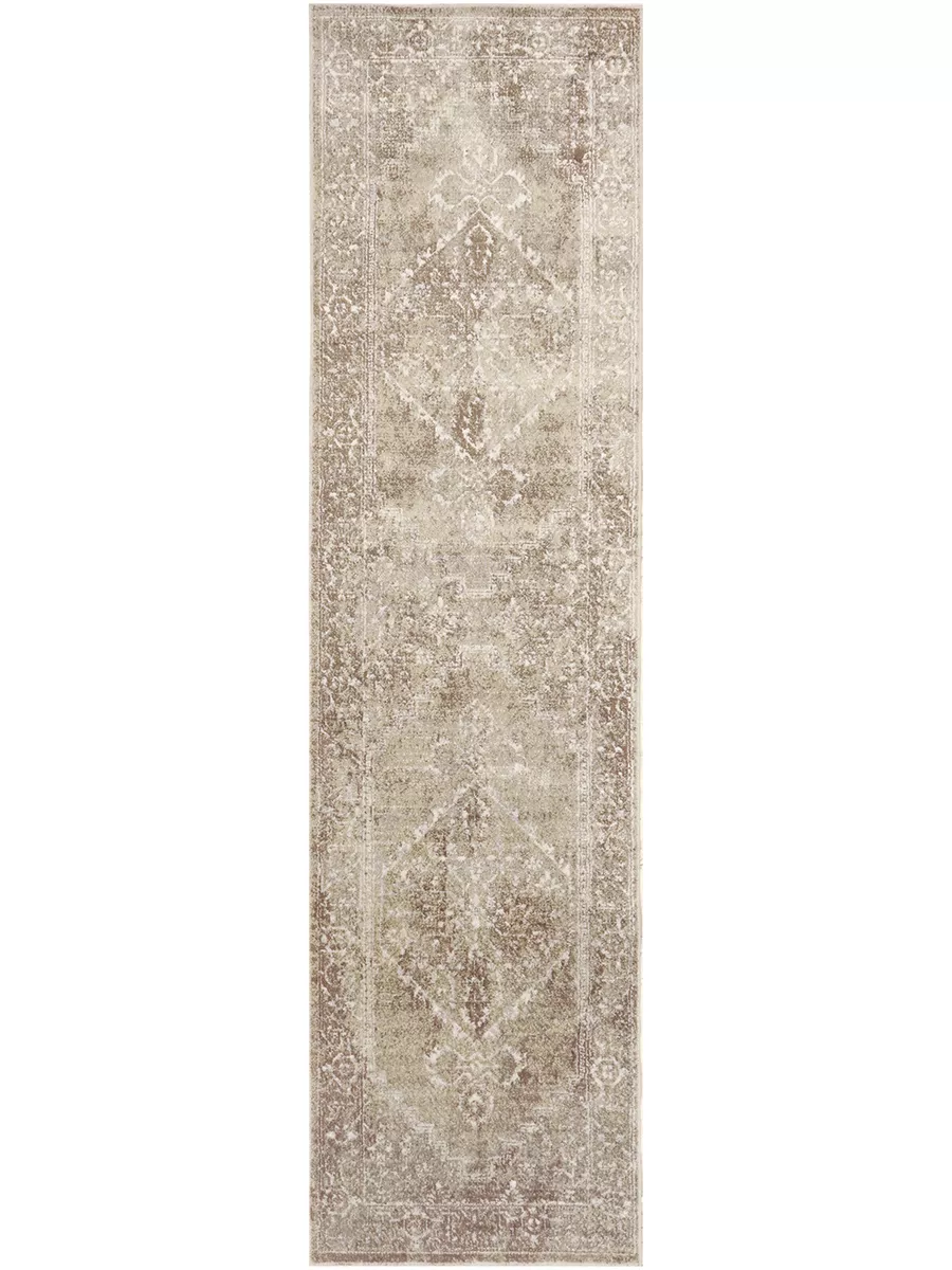 Astra Machine Washable ASW11 Rust/Multicolor 2'2" x 8' Rug