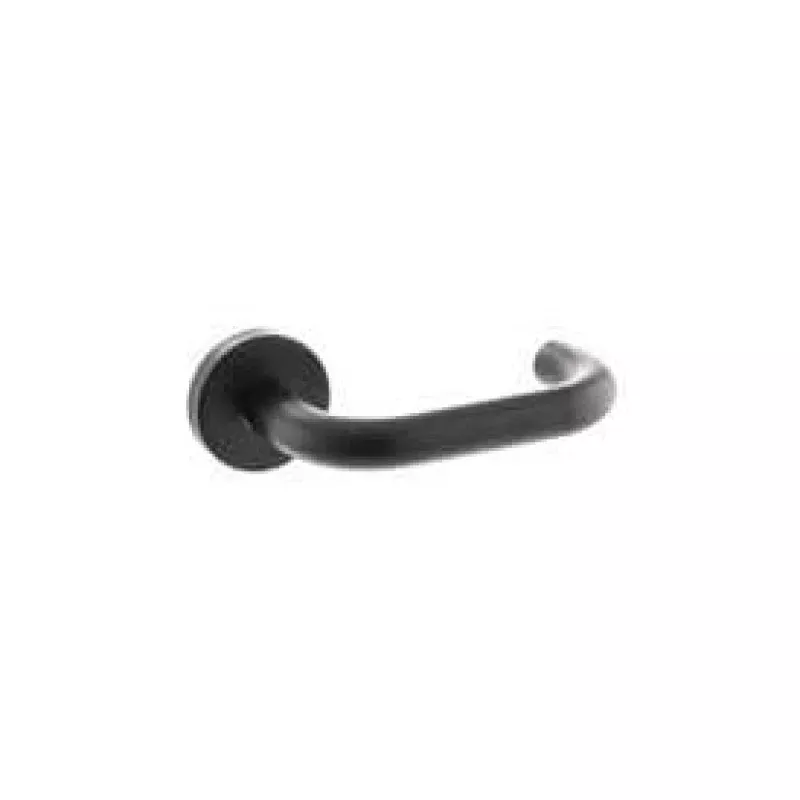 Atlantic Return To Door Lever - Matt Black Finish