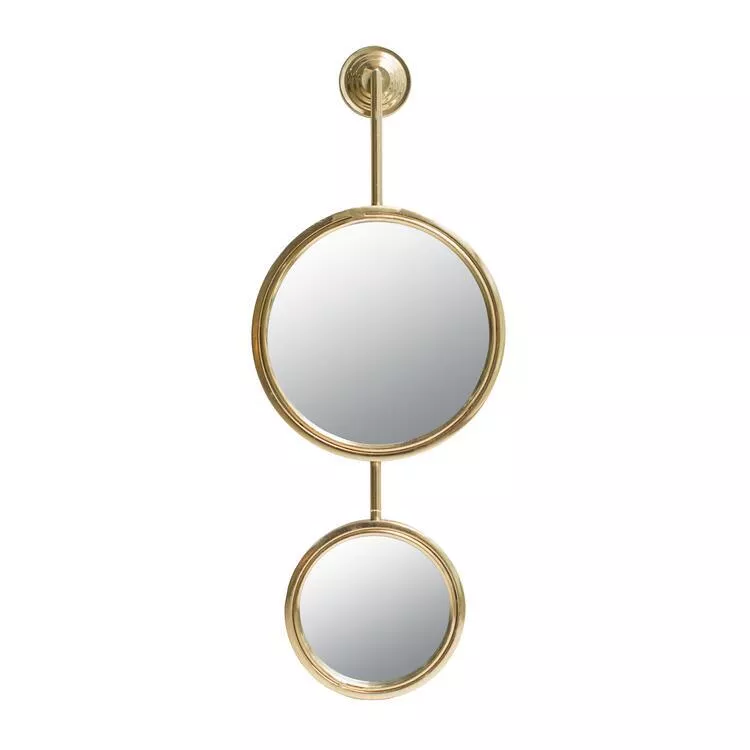 A&B Home Gold Iron Accent Mirror