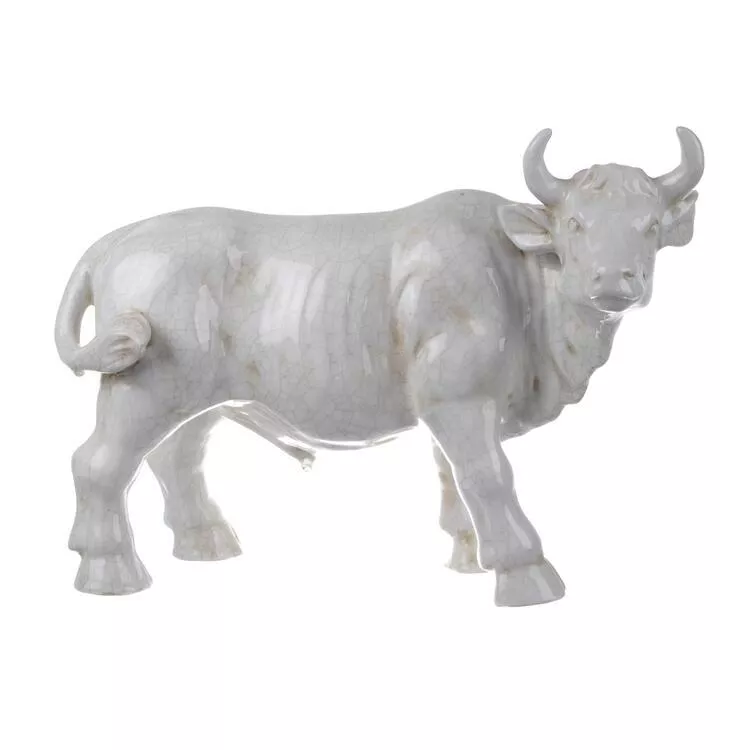 A&B Home Hector Cow Statuette
