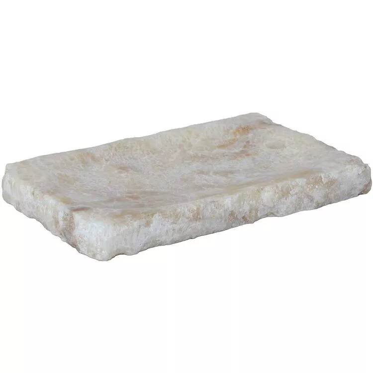 A&B Home Onix Stone Tray - 9.5" Decorative Serving Tray
