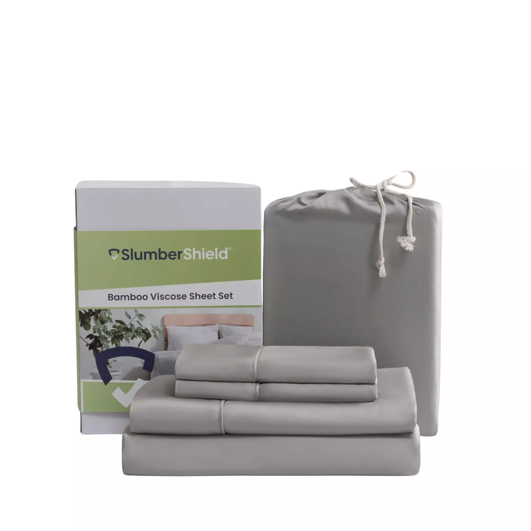 Bamboo Sheet Set King Gray