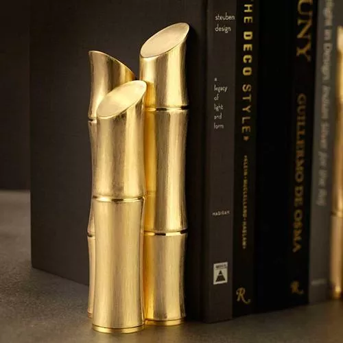 Bambou Bookend 2 Piece Set by L'Objet