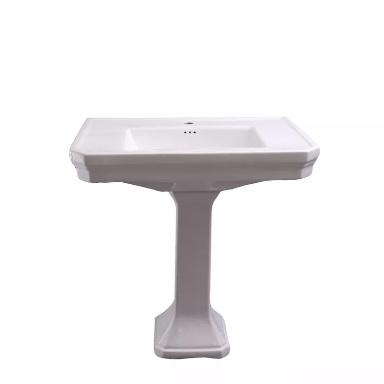 BarclayCorbin Rectangular Pedestal Lavatory,