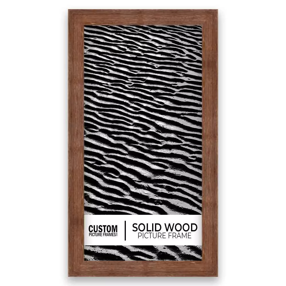 Barnwood Brown Panoramic Picture Frame